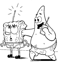 Coloring pages are fun for children of all ages and are a great educational tool that helps children develop fine motor skills, creativity and color recognition! Action Funny Spongebob And Patrick Coloring Pages Coloring Book Full Size Png Download Seekpng