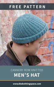 Our fisherman cap beanies come in multiple colors such as our black fisherman beanie, orange fisherman beanie, red. Cannery Row Knitted Men S Hat Free Knitting Pattern Knitting Knit Hat For Men Beanie Pattern Free