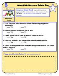 Playground Safety Rules And Practices Playground Safety Playground Safety Rules School Safety