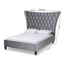 Tall headboard platform queen bed features a sophisticated style. Wholesale Queen Wholesale Bedroom Furniture Wholesale Furniture