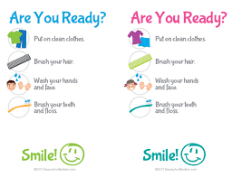 Printable Kids Bathroom Checklist Hygiene Checklist For