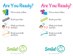 printable kids bathroom checklist hygiene checklist for