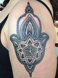 Autonomy tattoo and body piercing. Black Dot Work Hamsa Rochester Flower City Tattoo By Sara Purr Sarapurr Com Tattoos City Tattoo Make Tattoo