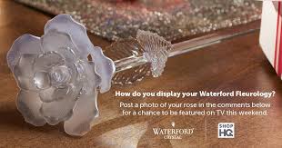 Check spelling or type a new query. Shophq How Do You Display Your Waterford Crystal Fleurology Post A Photo In The Comments Below Melissa Miner Shophq Jorge Perez Facebook