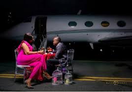 Fixed match is real but costly. Private Jet Themed Pre Wedding Photos Of An Abuja Based I T Magnate
