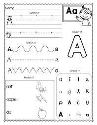 A Z Letter Worksheets Set 3 Alphabet Worksheets Preschool Alphabet Worksheets Kindergarten Preschool Writing