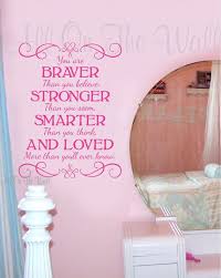 Perfect for a girl's bedroom makeover, playroom or study area. Inspirational Saying Wall Decal Vinyl Lettering Wall Decals Etsy Girl Nursery Wall Quotes Nursery Wall Quotes Girl Room Quotes