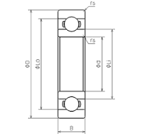 R-830 | Deep groove ball bearings | Miniature & small ball ...