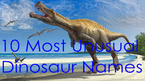 What do you call a short spiky dinosaur that's fallen down the stairs? Funny Dinosaur Names Shefalitayal