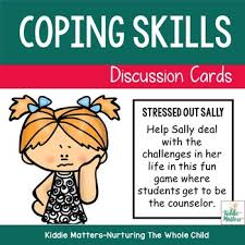 Coping Skills: Stress Management Card Game by Kiddie Matters