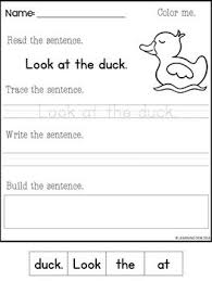 Simple Sentences Worksheets Distance Learning Packet First Grade Simple Sentences Simple Sentences Worksheet Simple Sentences Activities