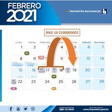 El siguiente es el calendario de declaración para este año: Calendario Tributario 2021 Bolivia Impuestos Blog