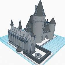 Hogwarts School Of Witchcraft And Wizardry Castle Part 1 Of 3 Harry Potter 3d Print By Benlazz Harry Potter 3d Hogwarts Hogwarts School