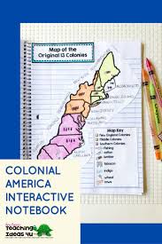 Colonial America Interactive Notebook Let Your 4th 5th Or 6th Grade Classroom History Interactive Notebook Interactive Notebooks Social Studies Elementary