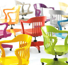 Colorful Office Chairs Sayeh Pezeshki La Brand Logo And Web Designer Colorful Office Chair Office Colors Colorful Chairs