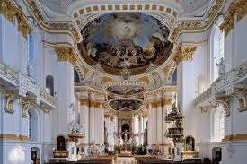 From old french monastere, from latin monastērium, from ancient greek μοναστήριον (monastḗrion, hermit's cell), from μόνος (mónos, alone). Wiblingen Monastery Monastery