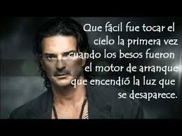 Ricardo Arjona Fuiste Tu Letra Lyrics Song Quotes Music Quotes Karaoke Songs