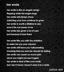 In my time of confusion, your lamp of love lifted high above, it guides my wandering heart, straight to the safety of your affectionate harbour. Smile Poems