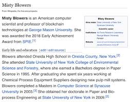 The above text is excerpted from the wikipedia article computer security, which has been. Uzivatel Dr Jess Wade Na Twitteru Meet Dr Misty Blowers Chemical Engineer Turned Computer Scientist Former Lead Of Cyber Security Afresearchlab Blowers Won The 2018 Spietweets For