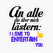 Sticker L C3 A4stern Redbubble