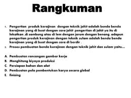 Maybe you would like to learn more about one of these? Produk Kerajinan Tekstil Ppt Download