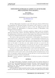 Contoh sk tugas guru bk paud ekstrakurikuler sd doc ekskul pramuka kegiatan olahraga ilmu komite sekolah tk sosial. Pdf Implementasi Program Adiwiyata Di Sd Negeri Bhayangkara Yogyakarta