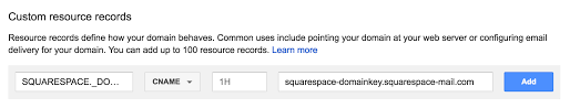 Verifying Third Party Domains For Email Campaigns Squarespace Help