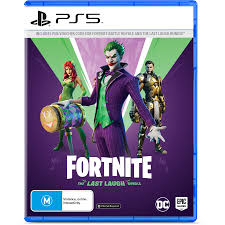 The joker arrives in fortnite via the last laugh bundle releasing on november 17. Fortnite The Last Laugh Bundle Big W