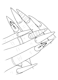 Simply do online coloring for letter n is for nail coloring page. Pin On Nail Art Adult Coloring Book