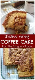 Grated lemon peel 1 c. Overnight Coffee Cake And A Stained Recipe Card The Gingham Apron Recipe Christmas Breakfast Recipe Christmas Breakfast Coffee Cake