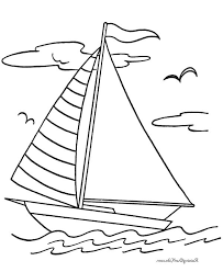Download or print this amazing coloring page: Traditional Fishing Boat Coloring Pages Kids Play Color Boat Coloring Pages Boat Coloring Page Beach Coloring Pages
