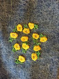 Mini Flower Patches Set Of 12 Mini Patches Floral Patch Flower Patch Flower Patch Floral Patches Patches