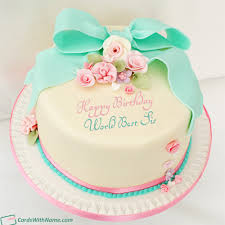 Name Maker Birthday Cake For Sister With Name World Best Sis Name Card Birthday Wishes Cake For Sister With Name Generator In 2020 Happy Birthday Wishes Cake Happy Birthday Sister Cake Birthday Wishes Cake