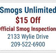Smog Test | Smog Inspections Modesto | Smogs Unlimited