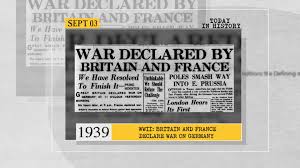 The french war strategy seemed to be primarily aimed at limiting casulties rather than winning a war against germany. Wion Todayinhistory 1939 Wwii Britain And France Facebook