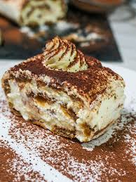 It is a wonderful combination of light cream and strong coffee . No Egg Tiramisu Cake Roll Recipe Amiable Foods