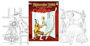 Nutcracker Ballet Coloring Book Pretty Ballet Scenes To Color Paper Dolls Of Classic Stars Vintage Fashion And Nostalgic Characters For Kids And Collectors