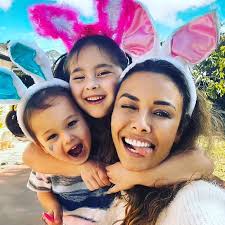 Happy Easter, with these two silly rabbits! One can never stop being in awe  and marvel at the development of seeing the personalities, the mannerism  and the crazy shit that kids say.