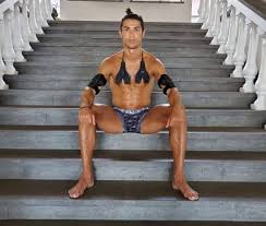 You can read it here on the technical card of real madrid football club where he plays. Cristiano Ronaldo S Feet Wikifeet Men