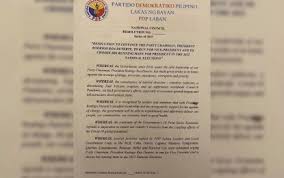Presidential spokesman harry roque said. Pdp Laban Exec Hopes For Party Unity Philippine News Agency