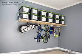 So, use this garage organization diy. Rhino Shelf Rhino Shelf Universal Kit Rhinoshelf Com