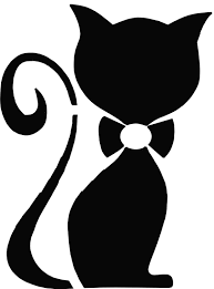 Schablone Cerca Con Google Die Wildtiere Pinterest Stencils With Katze Basteln Artesanato De Gato Arte Com Gatos Pintura Preto E Branco