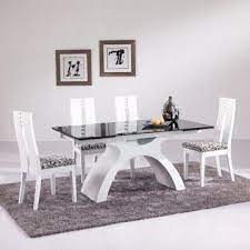 A wide variety of glass extending dining tables options are available to you, such as appearance, specific use. 8 Seater Extendable Glass Dinner Table Set Glass Table Top Wood Base Extending Dining Table Global Sources