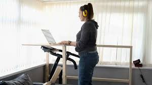 What you need to know to build a solid diy treadmill desk. Treadmill Desk Diy Corner Style The Carpenter S Daughter