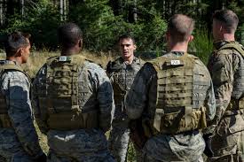 Tacp Officer Candidates Strategize Prior To Heading Into A Mock Deployment Tactical Village For A Combat Leaders Leadership Exercises Usasoc Special Operations