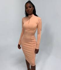 House Of Cb On Instagram The Dana Dress The Perfect Color And Most Gorgeous Body Sculpting Shape Orange Bodycon Dress Long Sleeve Bandage Dress Dana Dress
