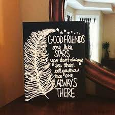 You can draw on vases, textiles, lamp shades, plates, whathaveyou. To My Best Friend Canvas In 2021 Best Friend Canvas Friend Canvas Friends Diy