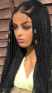 Preorderfulani Cornrows Box Braids 26 Etsy Cornrows With Box Braids African Braids Hairstyles Protective Hairstyles Braids