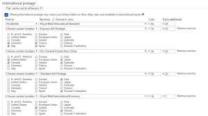 Defined by royal mail postal formats. Managing International Shipping Methods Webinterpret Help Center Support