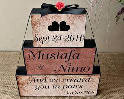 From the bridal shower down to the bridal party. We Created You In Pairs Qur An Quote Personalized Muslim Wedding Wooden Gift Engagement Gift Bridal Shower Gift Anniversary Gift Wedding Gift Etiquette Islamic Wedding Personalized Wedding Sign